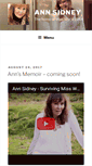 Mobile Screenshot of annsidney.com